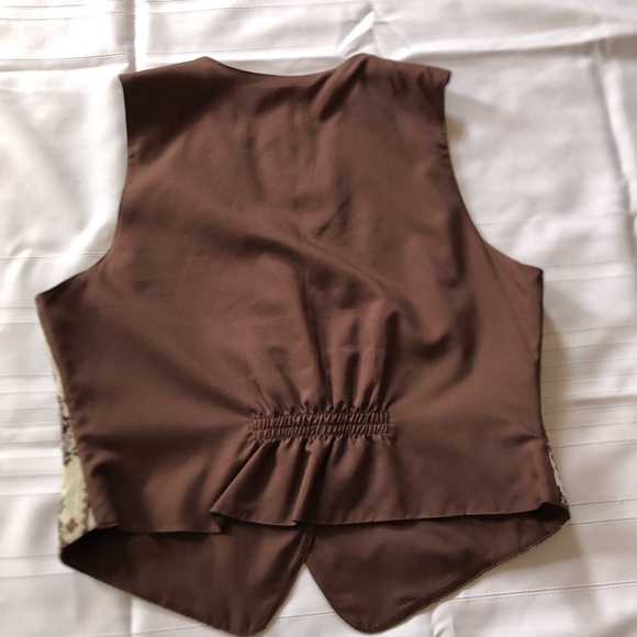 Vtg Tapestry Vest - Picture 11 of 11